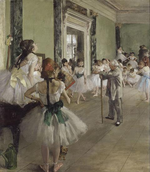 埃德加·德加，舞蹈课（1873–1876）